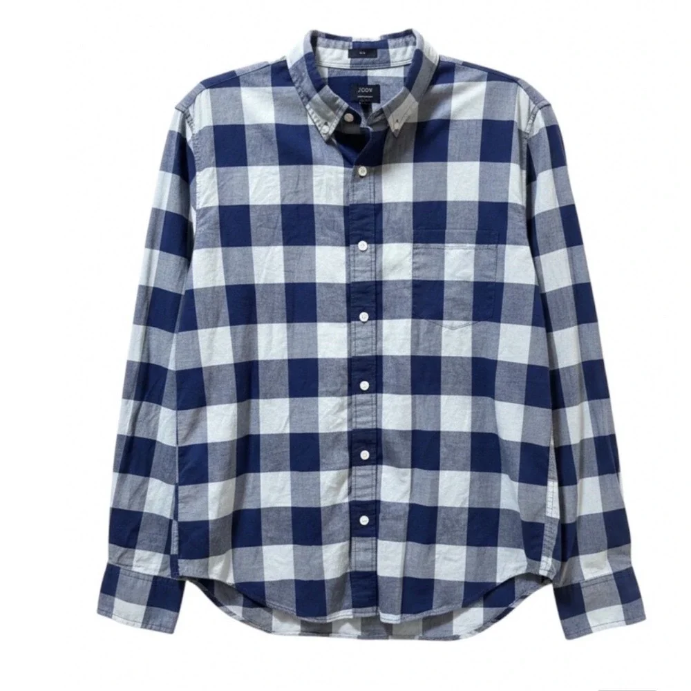 BUNDLE Men Button down Shirt sz Large J.Crew Perry Ellis Hurley Hawaian Casual